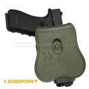 Glock Padlo ľavá strana puzdro zelené Wosport Holster