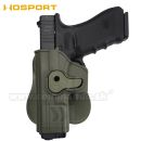 Glock Padlo ľavá strana puzdro zelené Wosport Holster