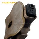 Glock Padlo ľavá strana puzdro Tan Wosport Holster