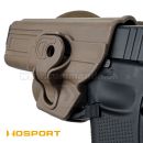 Glock Padlo ľavá strana puzdro Tan Wosport Holster