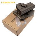 Glock Padlo ľavá strana puzdro Tan Wosport Holster