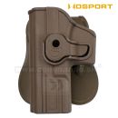 Glock Padlo ľavá strana puzdro Tan Wosport Holster