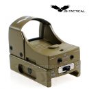 Kolimátor JS-Tactical Mini Dot Sight TAN 21/22