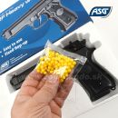 Airsoft Pistol M92F Heavy Weight Spring ASG 6mm