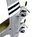 Model lietadla C-47 Skytrain Dakota D-Day 1/100 DieCast