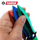 Vrhacie nože Kandar® ColorAttack set 3 kusy Throwing Knives N418