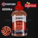 Crosman BB Steel Copperhead 6000ks oceľové broky 4,5mm