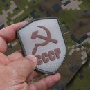 3D nášivka PVC CCCP shield s kosákom a kladivom 10018