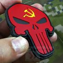 3D nášivka PVC PUNISHER RUS 9001