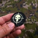 3D nášivka PVC PUNISHER glows 20026