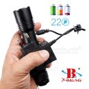 Bailong X-BAL T612-T6 20027 LED svietidlo Zoom Flashlite