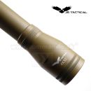 Puškohľad JS Tactical 4x32 Scope TAN Mil Dot + krúžky 21/22mm