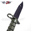 US M9 Tréningový nôž bajonet zelený Training Knife Bayonet