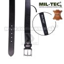 MIL-TEC® kožený opasok 90-140 cm čierny Mens Belt