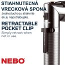 Baterka NEBO FRANKLIN Pivot RC + C.O.B. LED