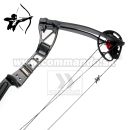 Luk kladkový REX Compound Bow 25-65Lbs čierny