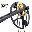 Luk kladkový FOSSIL 70Lbs Compound Bow čierny