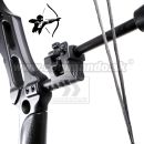 Luk kladkový FOSSIL 70Lbs Compound Bow čierny