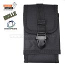 MOLLE Puzdro na smartfón Black GearMeUp