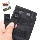 MOLLE Puzdro na smartfón Black GearMeUp