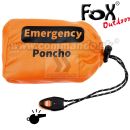 Núdzové survival pončo Emergency poncho