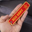 RED ARMY RBF prívesok kľúčenka Remove Before Flight