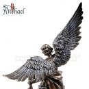 Michael Archanjel s mečom a krídlami 26cm soška 708-4997