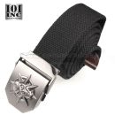 Phantom Skull Star Tactical Belt opasok Black