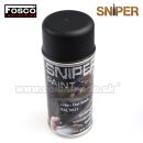 SNIPER farba v spreji RAL 9021 čierna 150ml FOSCO Industries