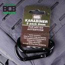 Karabinky 2x 8mm x 7,5cm BCB CL114