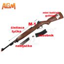 Airsoft puška M-1 Garand AGM manuál 6mm