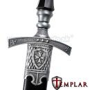 Dýka Templar Silver ozdobná 42cm ZS212