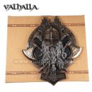 VALHALLA Viking štít na stenu 27cm 708-7748