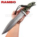 Rambo V Part veľký survival nôž Hunting Knife