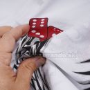 Šatka veľká Bandana Large Dices Fostex Garment