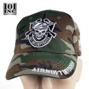 AIRSOFT DIVISION Woodland šiltovka Baseball Cap 101 INC