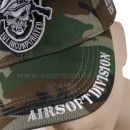 AIRSOFT DIVISION Woodland šiltovka Baseball Cap 101 INC