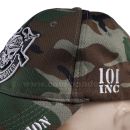 AIRSOFT DIVISION Woodland šiltovka Baseball Cap 101 INC