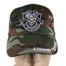 AIRSOFT DIVISION Woodland šiltovka Baseball Cap 101 INC