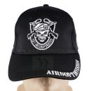 AIRSOFT DIVISION Black šiltovka Baseball Cap 101 INC