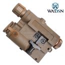 Zameriavač WDX001-DE Aiming Device Red Laser + Flashlight WADSN