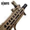 Airsoft Dboys M4 8" DE Full Metal AEG 6mm