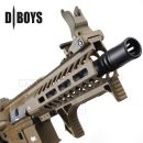 Airsoft Dboys M4 8" DE Full Metal AEG 6mm