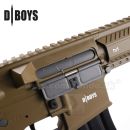 Airsoft Dboys M4 8" DE Full Metal AEG 6mm