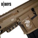 Airsoft Dboys M4 8" DE Full Metal AEG 6mm