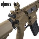 Airsoft Dboys M4 KEY-MOD 10" DE AEG 6mm