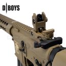 Airsoft Dboys M4 KEY-MOD 10" DE AEG 6mm