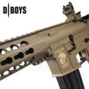 Airsoft Dboys M4 KEY-MOD 10" DE AEG 6mm