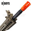 Airsoft Dboys M4 KEY-MOD 10" DE AEG 6mm