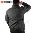 REMINGTON Diamond Quilt Jacket Green bunda zelená